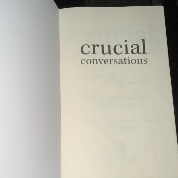 Crucial Conversations Third Edition Book - Picture 3 of 3